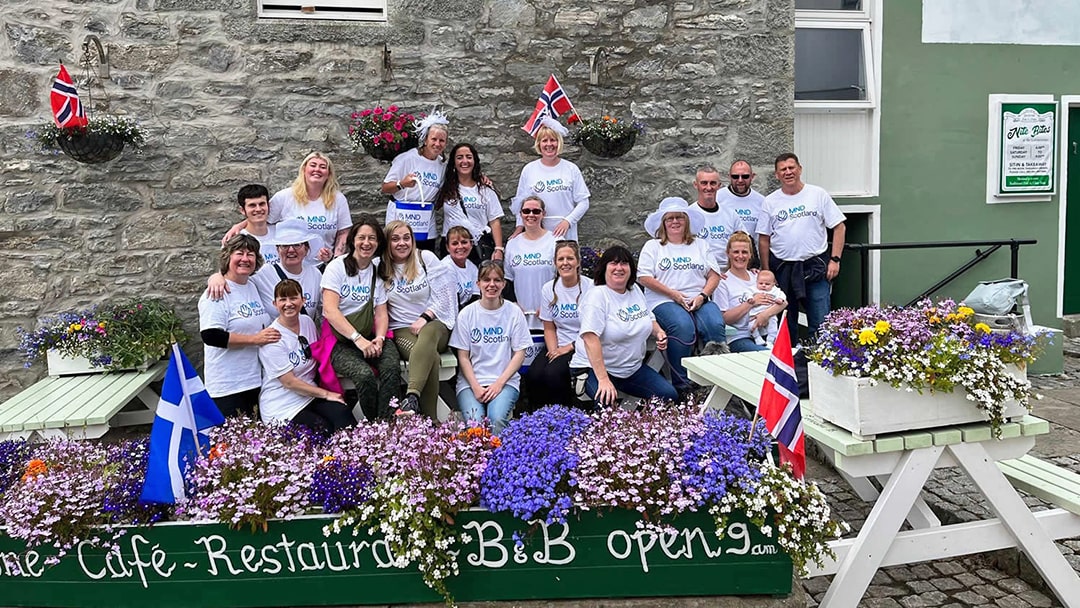 NorthLink Ferries sponsored walk for MND Scotland