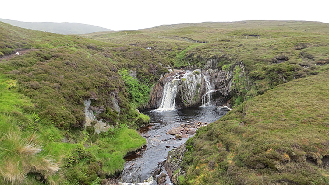 The Burn of Lunklet waterfall photo