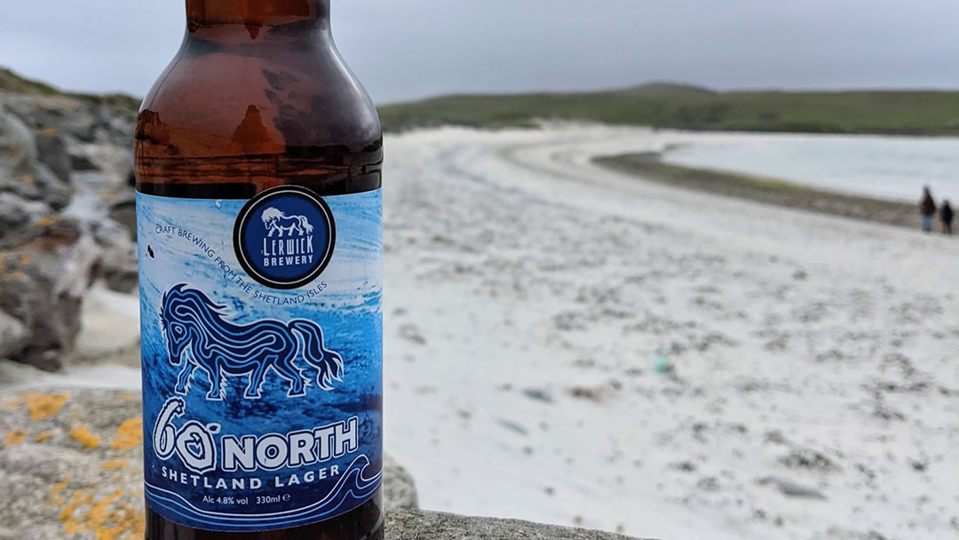 60 degree North Shetland Lager from Lerwick Brewery