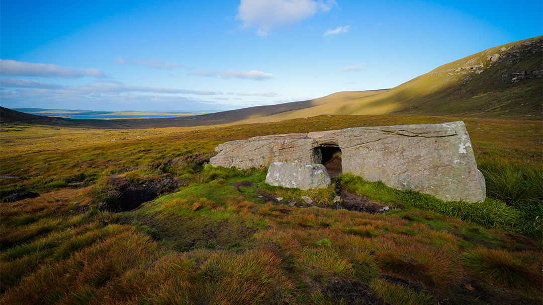 The Dwarfie Stane on the island of Hoy