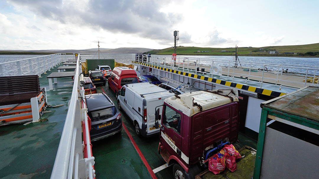 The ferry to Hoy is run by Orkney Ferries