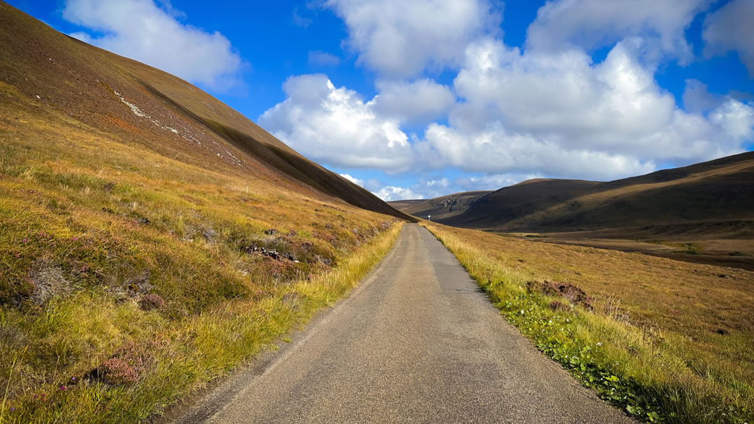 The hilly terrain of Hoy