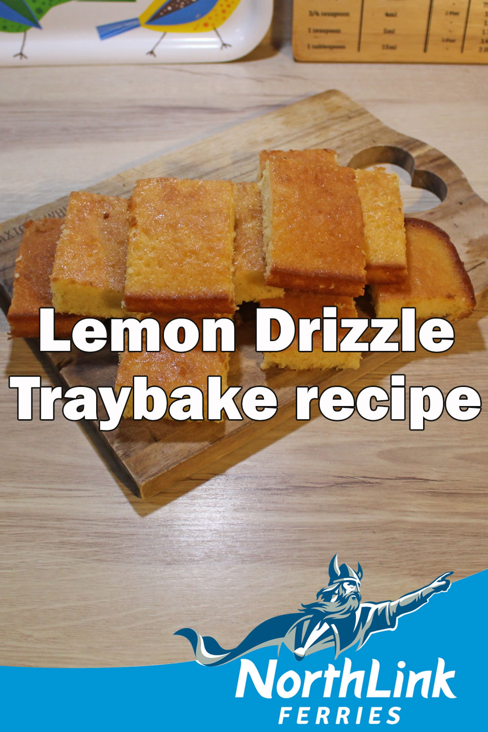 Lemon Drizzle Traybake recipe