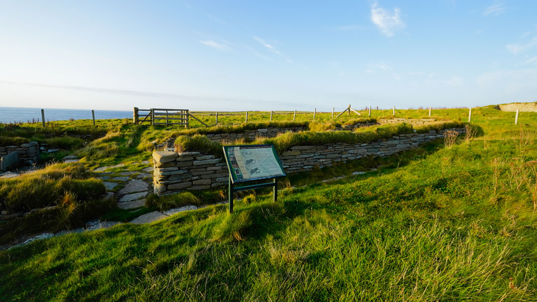 Quoygrew settlement in Westray