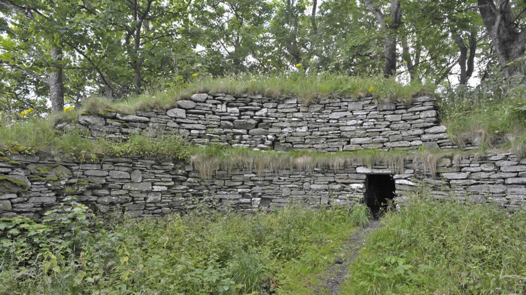 Dunbeath broch in Caithness