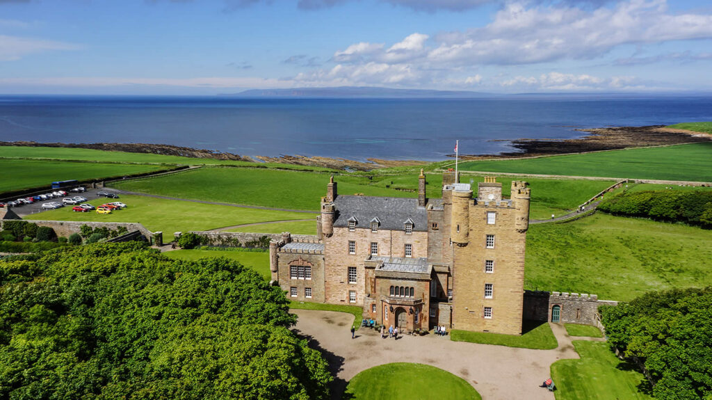 The Castle and Gardens of Mey in Caithness