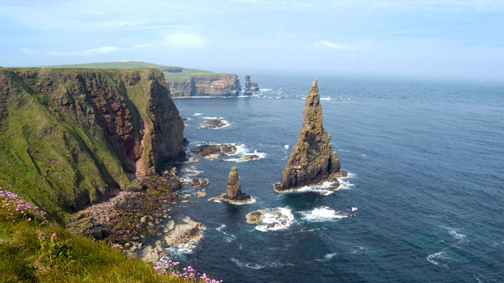 The Stacks of Duncansby in Caithness