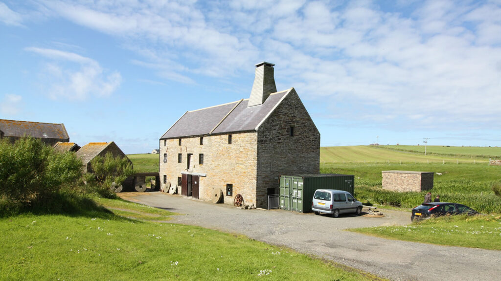 The Barony Mill in Birsay, located in the north west corner of the Orkney mainland