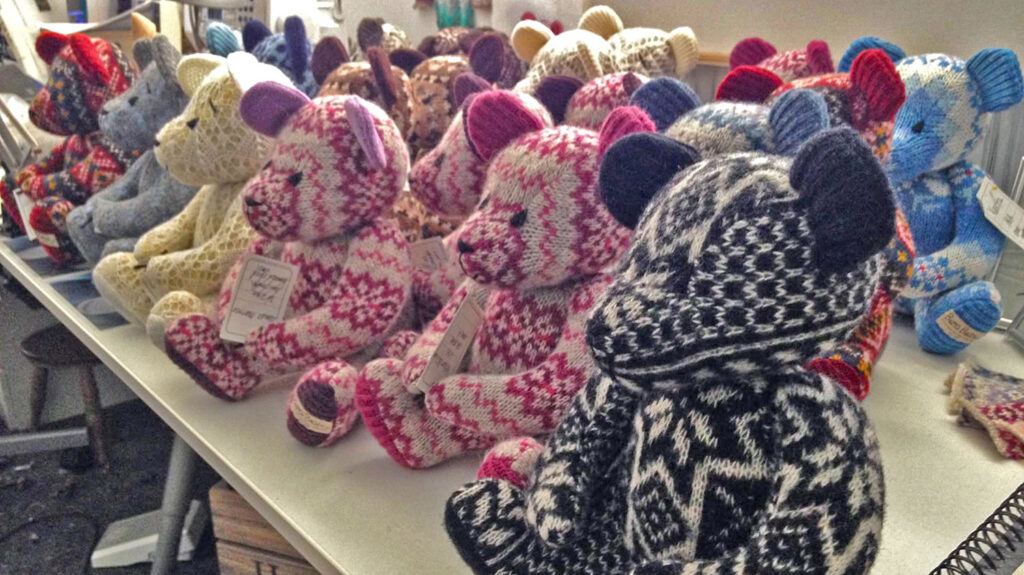 Burra bears by Wendy Inkster