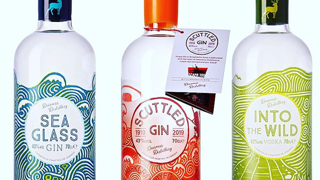 Deerness Distillery drinks from Orkney