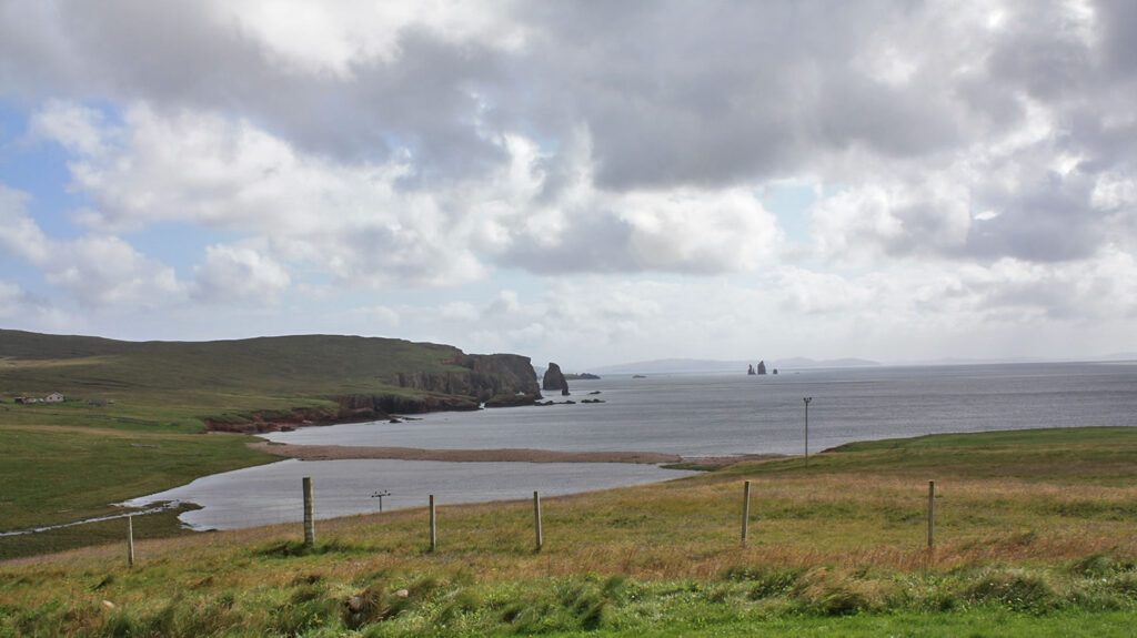 Amazing scenery at Hillswick in Northmavine, Shetland
