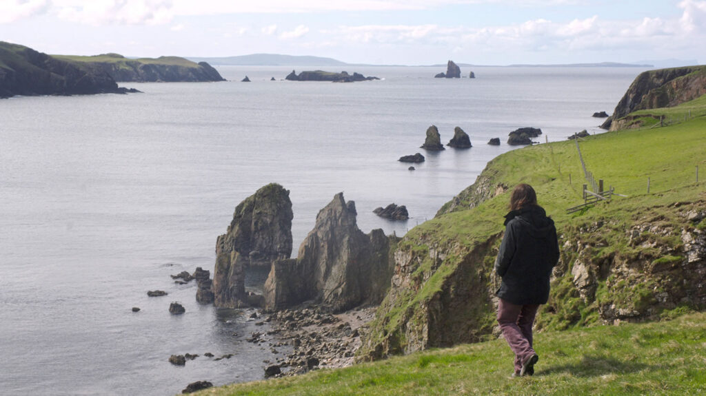 Hillswick in the North of Shetland