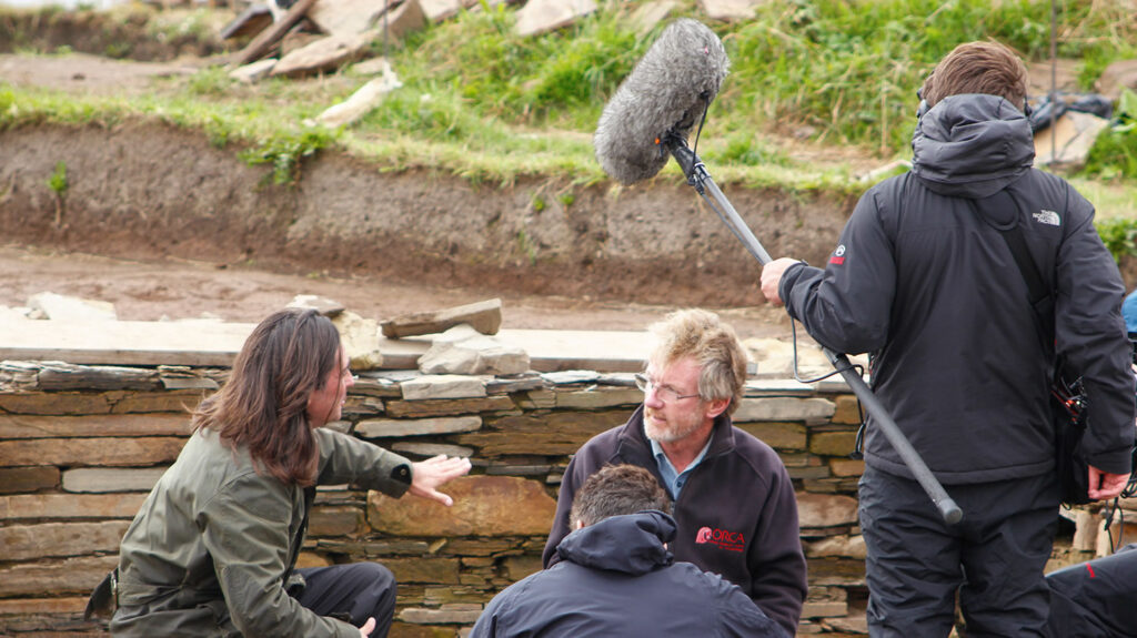 Neil Oliver interviews Nick for the History of Ancient Britain series