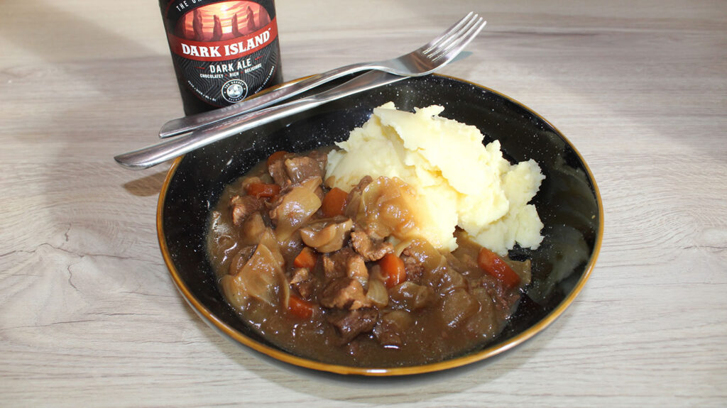Orkney Dark Island Beef Stew