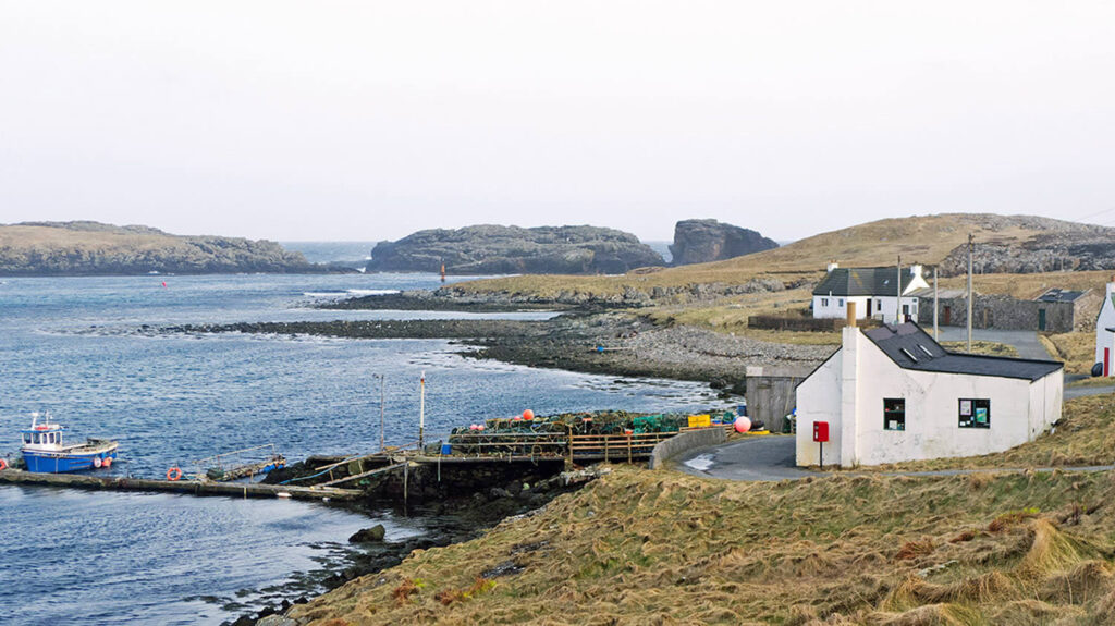 Out Skerries - Post Office and South Mouth