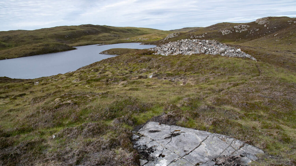 Punds Water near Mangaster in Northmavine, Shetland