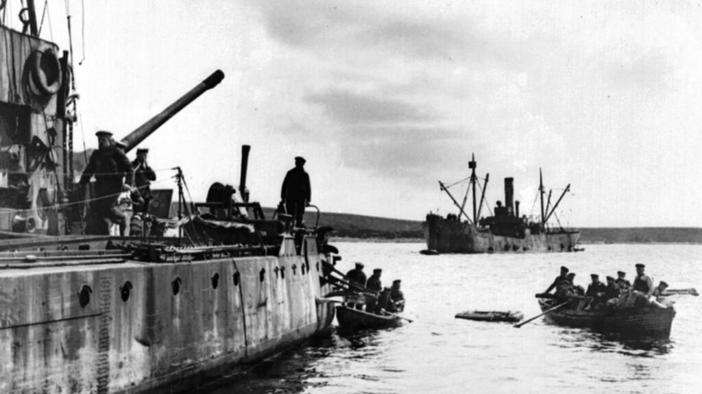 Scuttling of the German High Seas Fleet in Scapa Flow Orkney