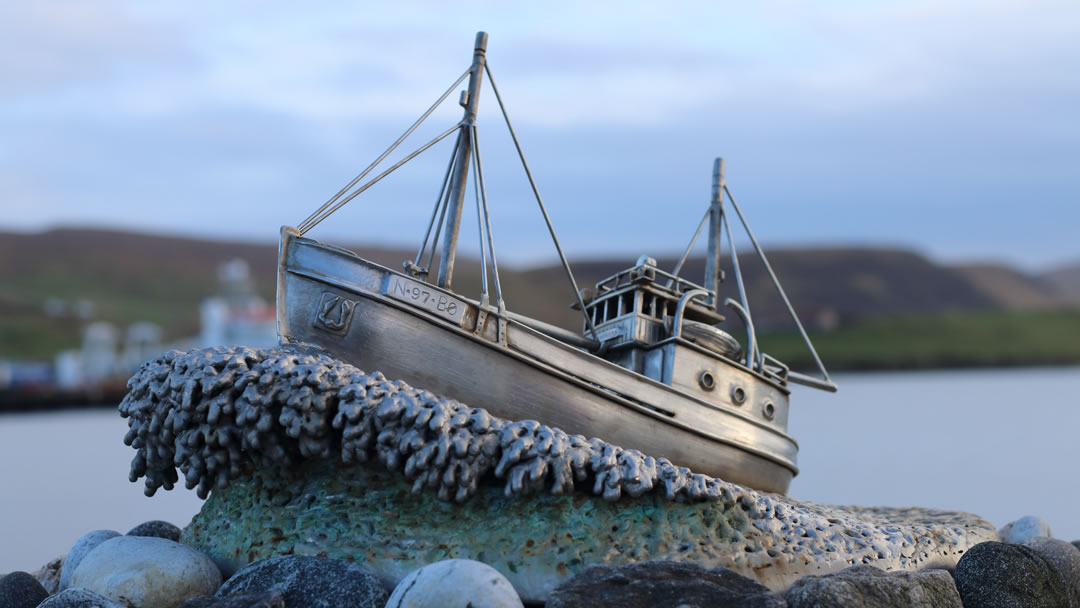 Shetland Bus memorial