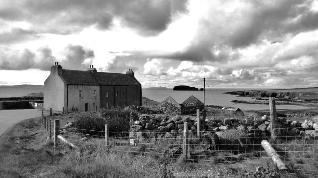 Tangwick Haa Museum in Eshaness, Shetland