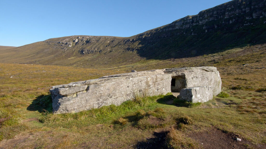 The Dwarfie Stane in Hoy, Orkney