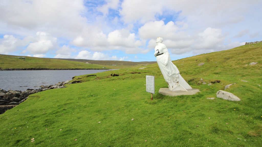 The White Wife of Queyon, Yell in Shetland