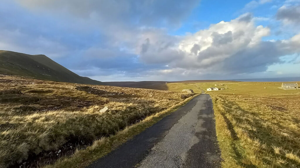 The road from Hametoun to Ham, Foula