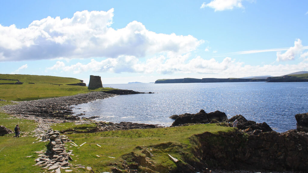 Visiting Mousa in Shetland