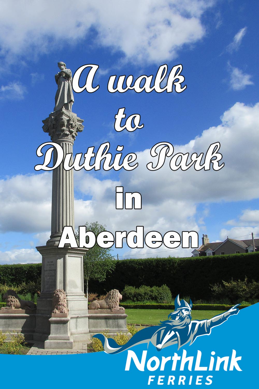 A walk to Duthie Park in Aberdeen