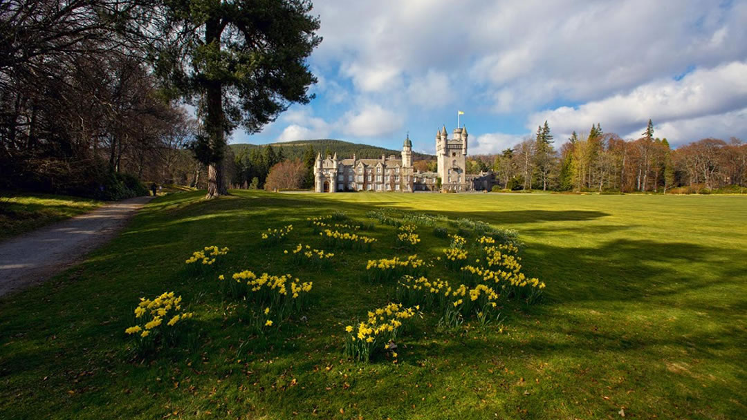 The iconic Balmoral Castle in Aberdeenshire
