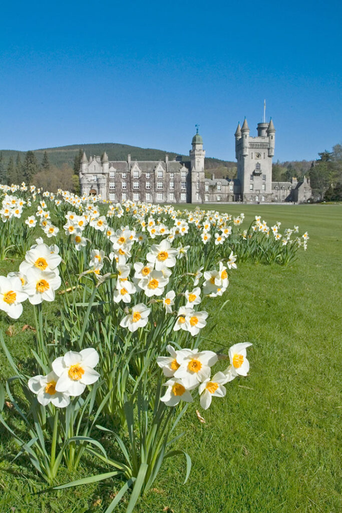 The magnificent Balmoral Castle in Aberdeenshire