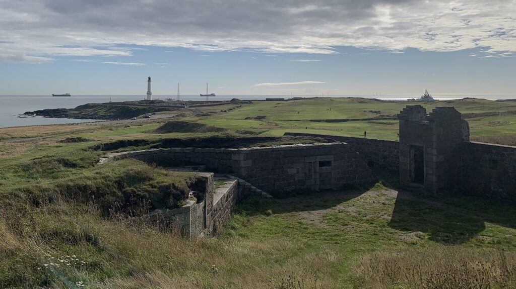 The view from Torry Battery