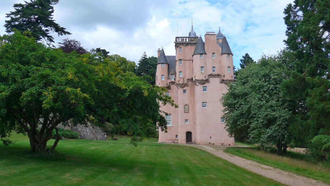 Craigievar Castle near Alford in Aberdeenshire