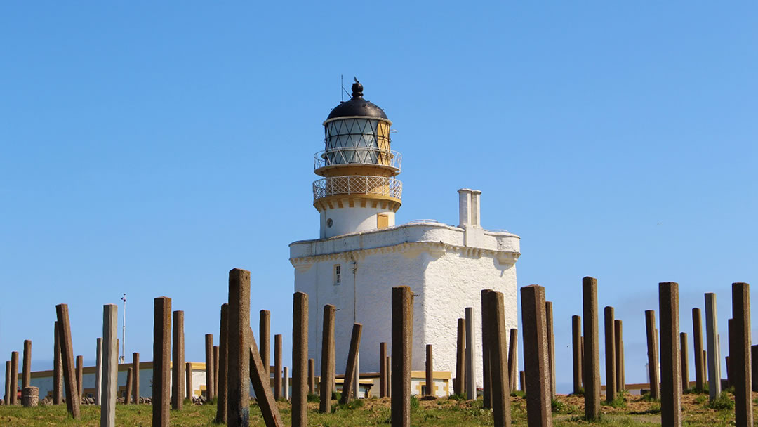 Kinnaird Head Lighthouse in Fraserburgh, Aberdeenshire
