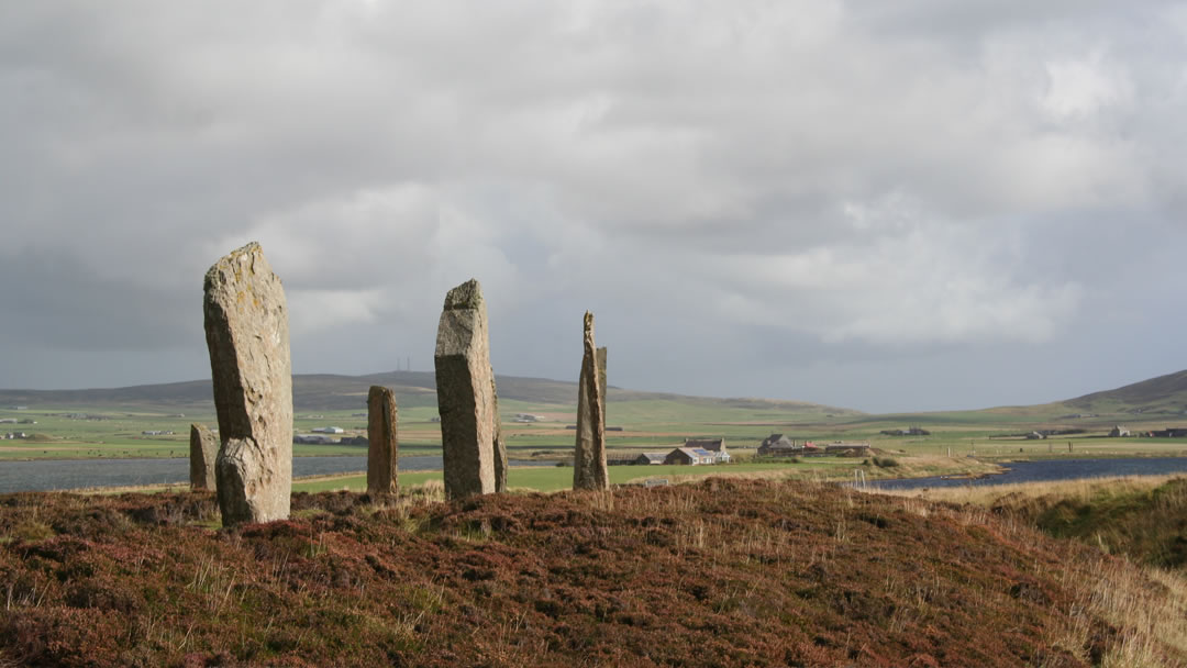 The Ring of Brodgar in autumn