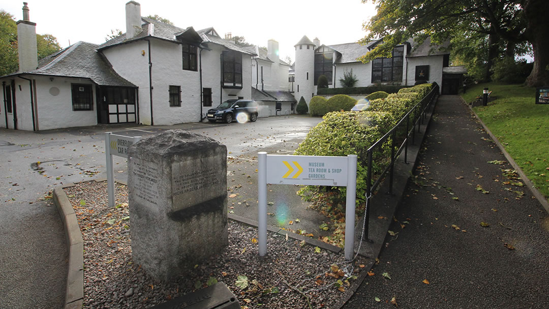 The exterior of the Gordon Highlanders Museum in Aberdeen