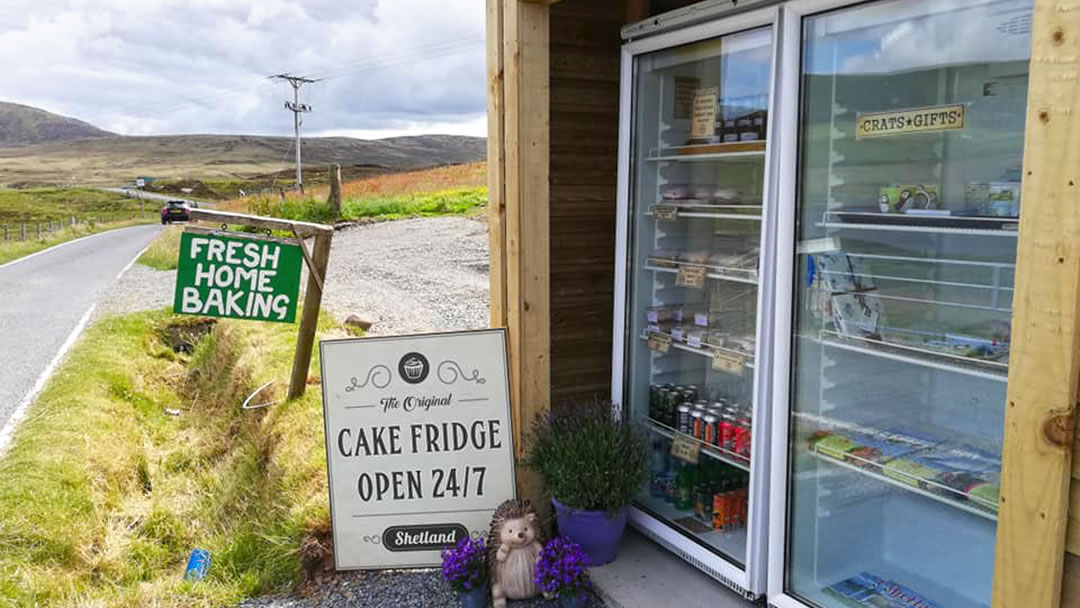 The Original Cake Fridge Shetland