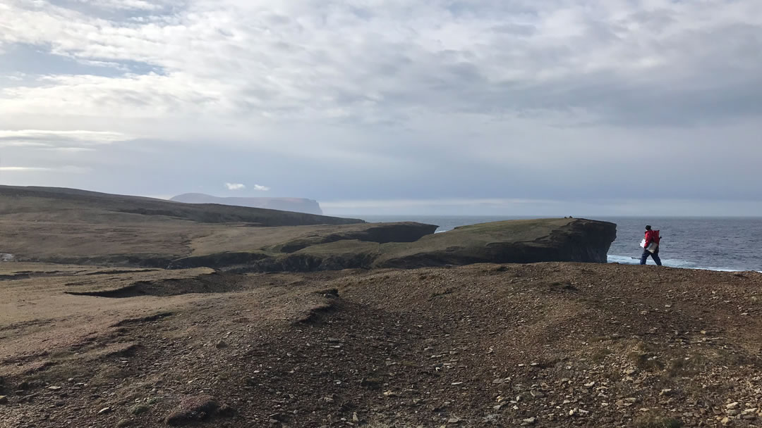 With great coastal views and spectacular cliffs, Yesnaby is a popular walking route