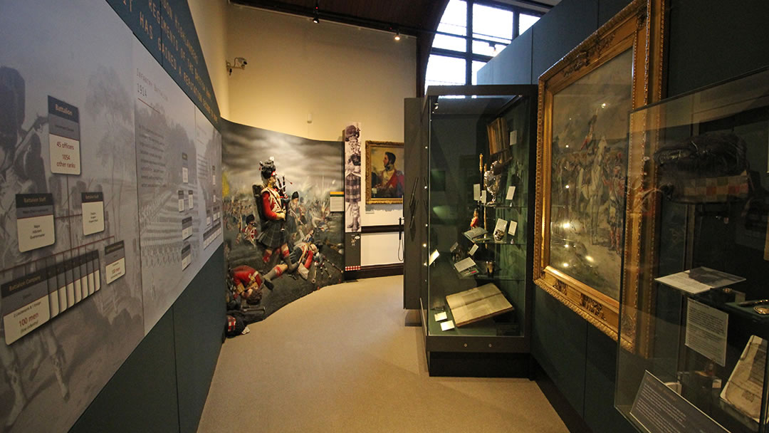 A look inside the Gordon Highlanders Museum