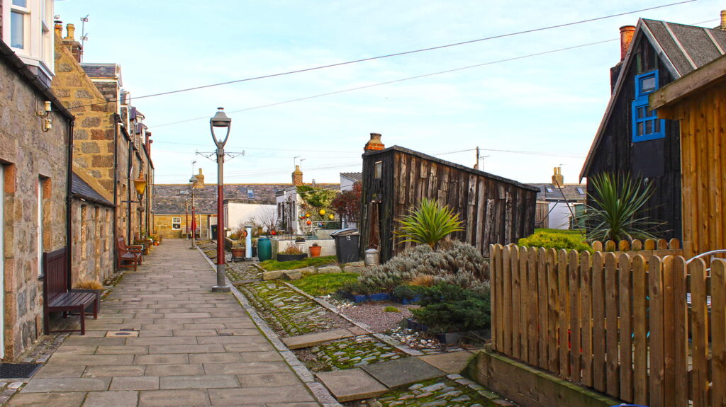 A wander through Footdee in Aberdeen