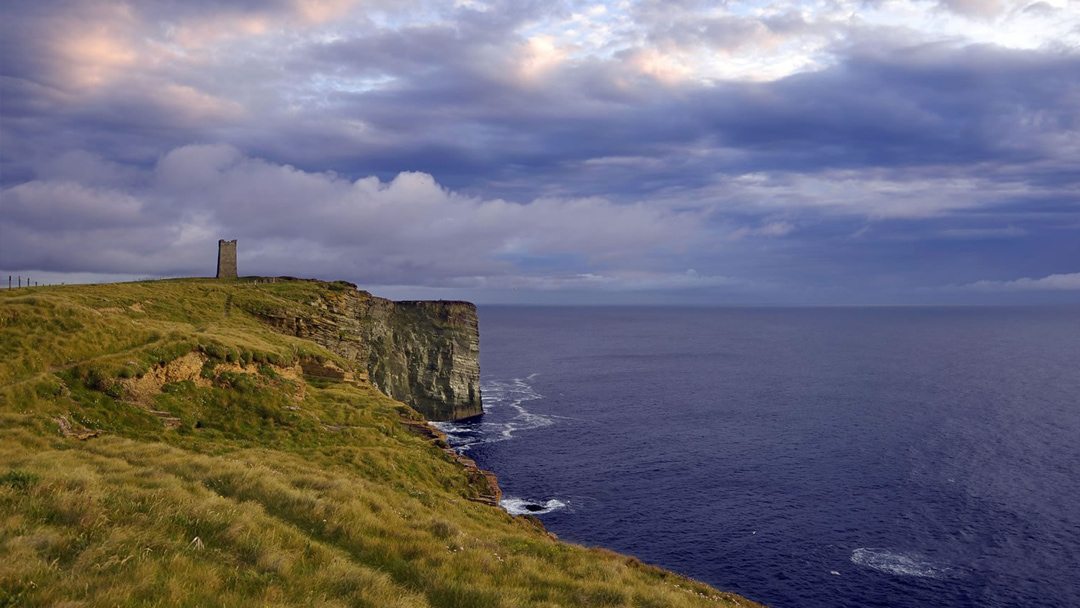 Marwick Head, Orkney in the evening light