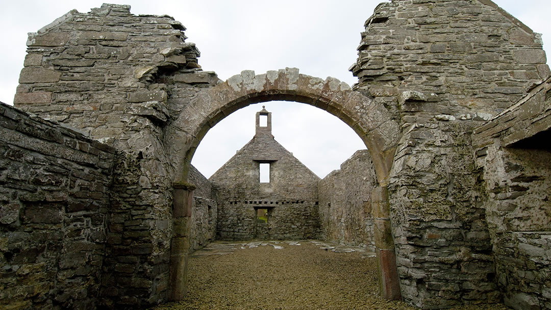 St Marys Kirk in Pierowall, Westray