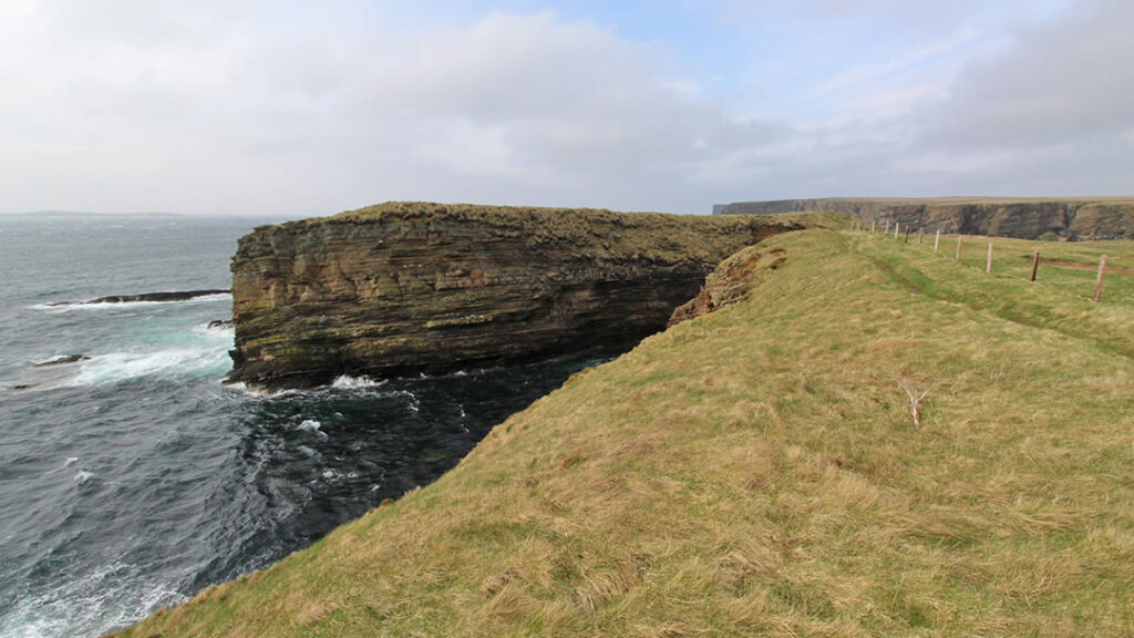 The Castle of Burwick in South Ronaldsay, Orkney