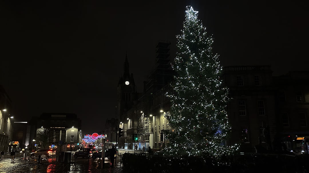 The Christmas Tree at Castlegate