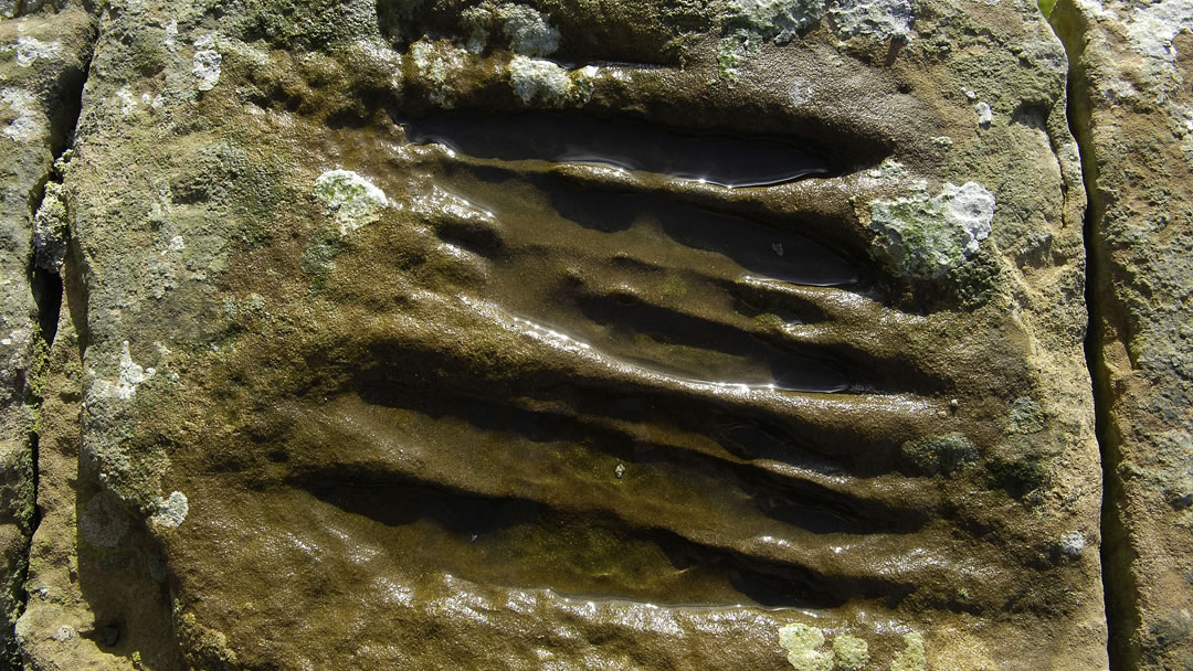 The Devil’s Clawmarks at Lady Kirk in Sanday