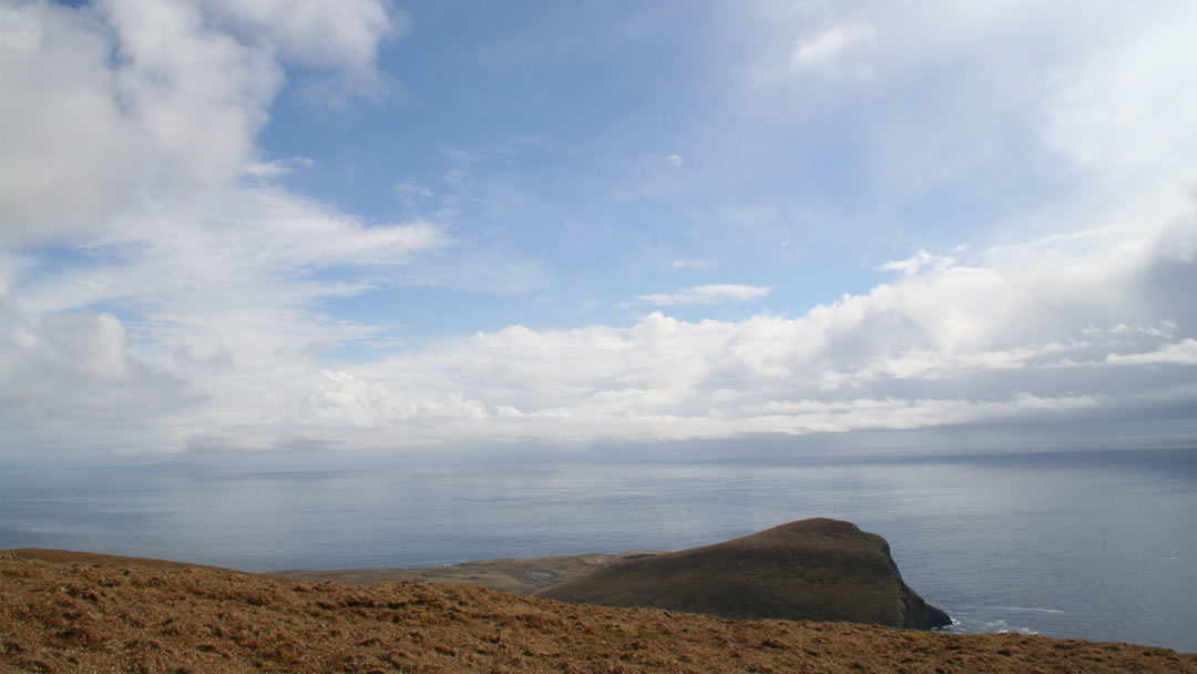 The edge of the world, Foula, Shetland