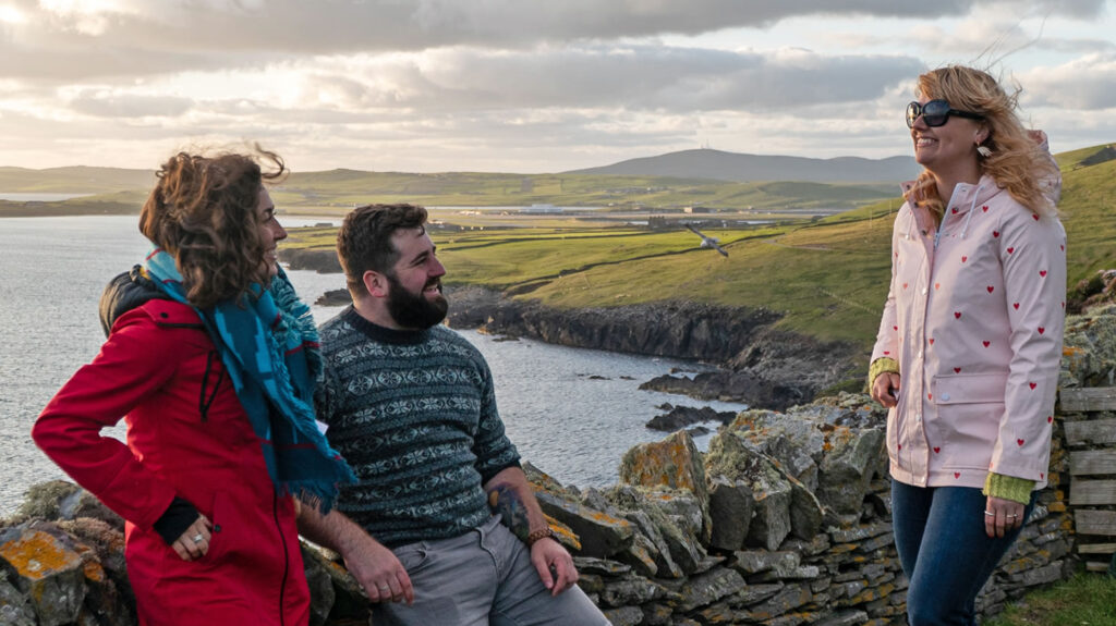 Sumburgh Head in the evening
