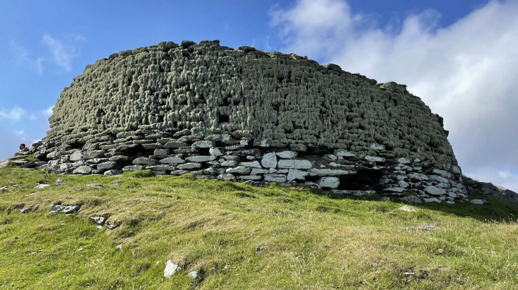 Burraness Broch in Yell, Shetland