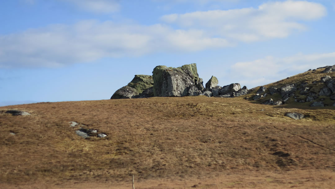 The Stones of Stofast from a distance