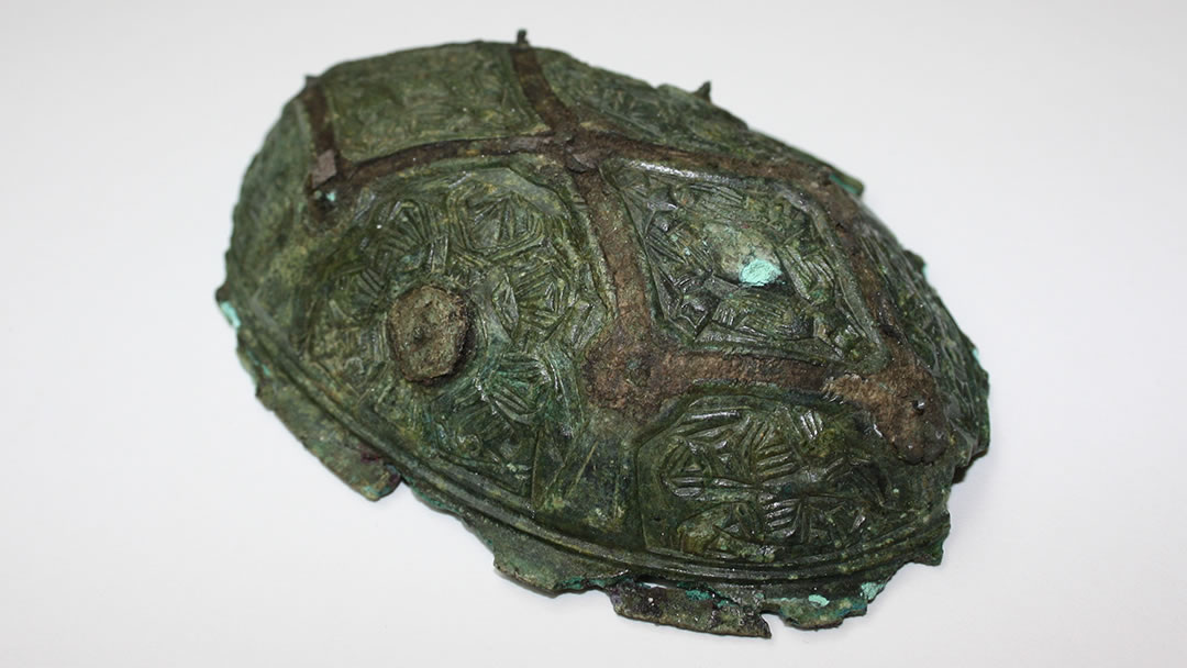 Viking brooch from boat burial in Fetlar