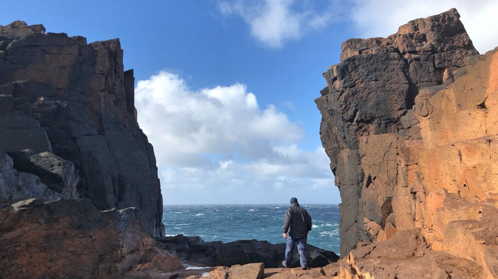 Grind o da Navir at Eshaness Shetland